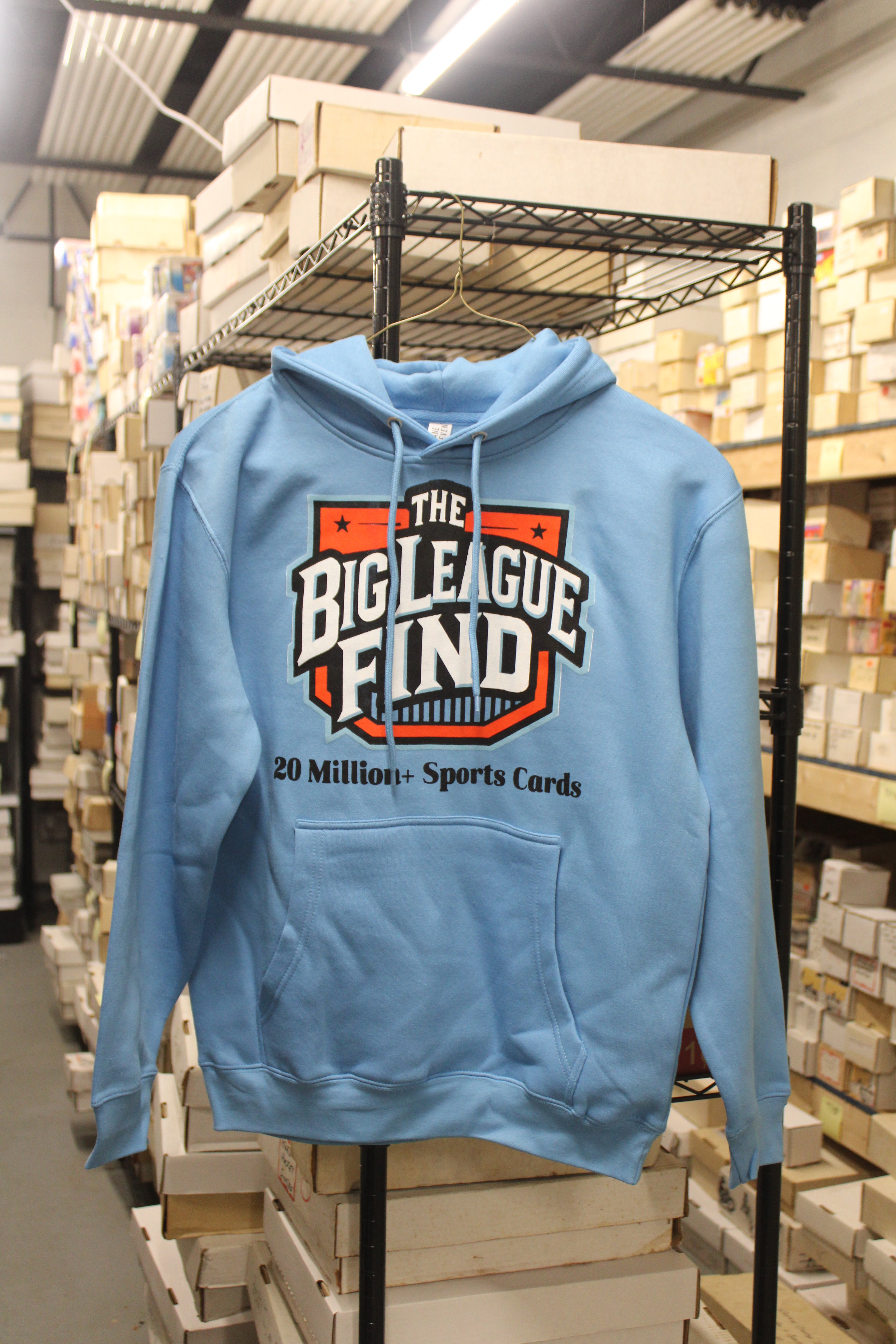 Classic Blue Logo Hoodie