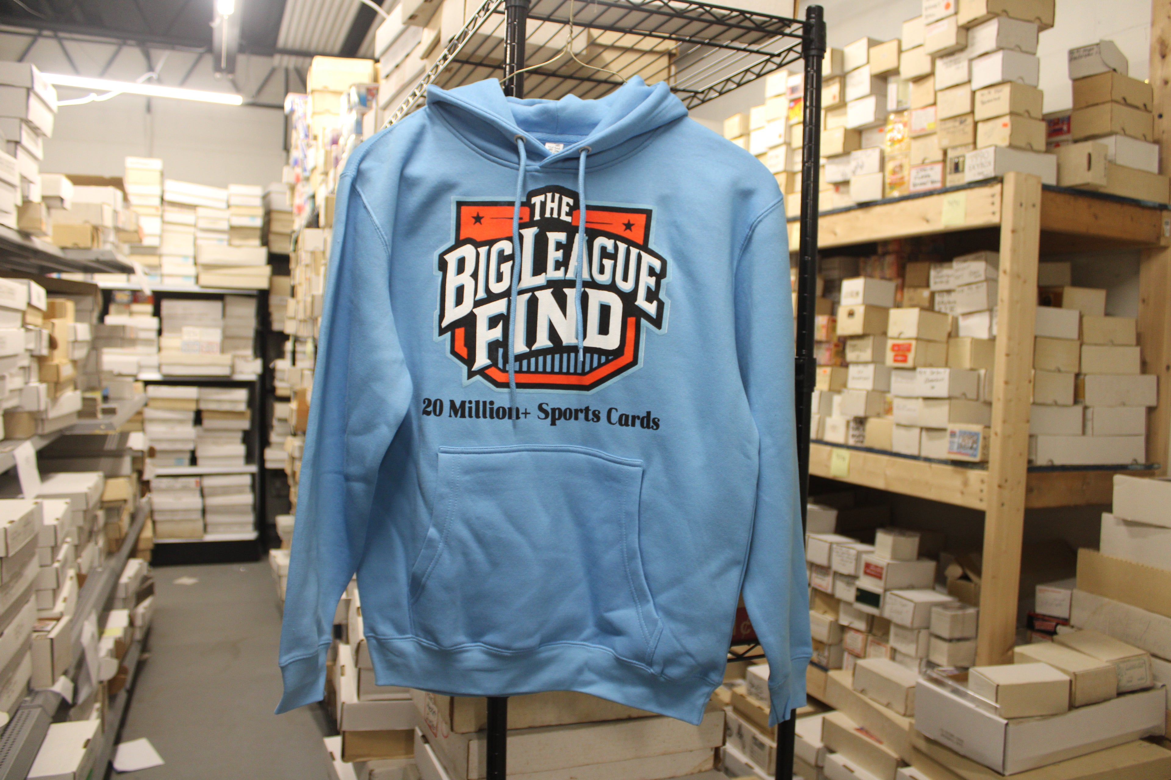 Classic Blue Logo Hoodie